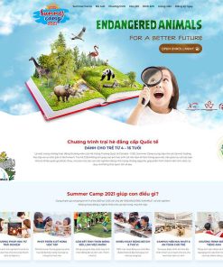 Theme WordPress giáo dục anh ngữ 08