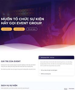 Theme WordPress công ty tổ chức sự kiện 07