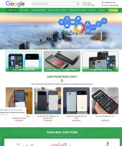 Theme WordPress bán hàng, dịch vụ google shop
