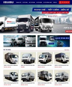 Theme WordPress bán xe tải
