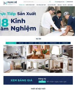 Theme WordPress công ty nội thất 14