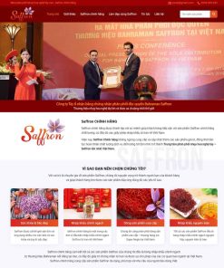 Theme WordPress thực phẩm chức năng 06