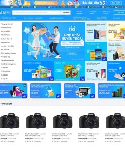Theme WordPress bán hàng giống tiki