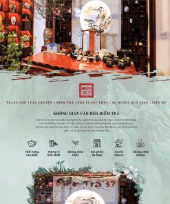 Theme WordPress bán trà xanh 02