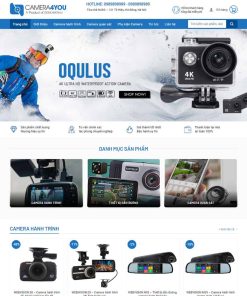Theme WordPress Shop bán camera 01