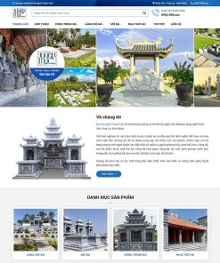 Theme WordPress cơ sở đá mỹ nghệ