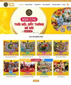 Theme WordPress đồ cúng