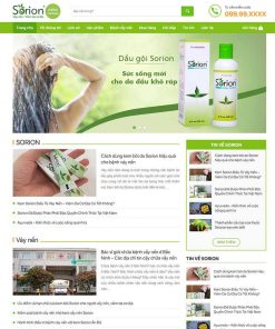 Theme WordPress bán dược phẩm 04