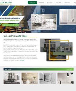 Theme WordPress bán gạch nhập khẩu