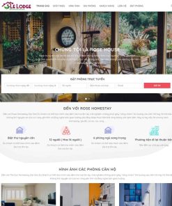 Theme WordPress Khách Sạn 02