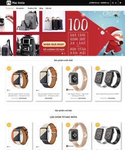 Theme WordPress shop phụ kiện mac
