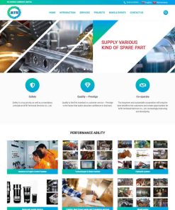 Theme WordPress công ty sửa chữa tàu, thuyền