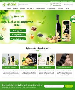 Theme WordPress mỹ phẩm 13