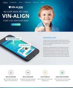 Theme WordPress lading page nha khoa 01