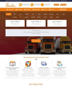 Theme WordPress dịch vụ order hàng, bán hàng