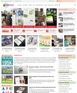 Theme WordPress dịch vụ thiết kế, in ấn 03
