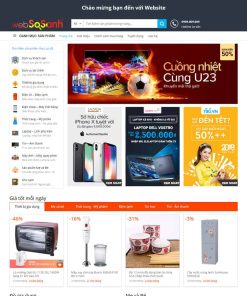 Theme WordPress cửa hàng thiết bị gia dụng