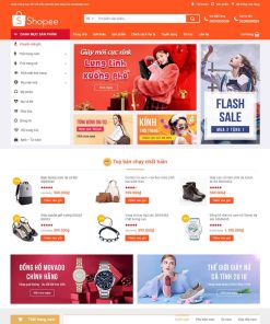 Theme WordPress Shop thời trang, quần áo