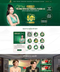 Theme WordPress thẩm mỹ viện, làm đẹp