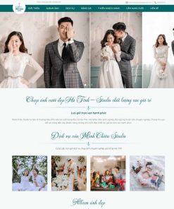 Theme WordPress dịch vụ studio, chụp ảnh cưới 02
