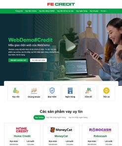 Theme WordPress vay vốn, tài chính 03