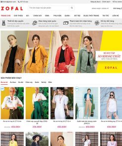 Theme WordPress cửa hàng thời trang 07