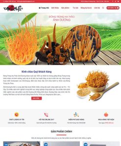 Theme WordPress đông trùng hạ thảo
