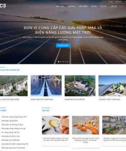 Theme WordPress công ty điện năng lượng mặt trời