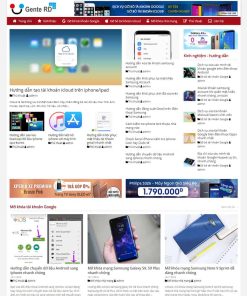 Theme WordPress tin tức 03