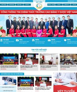 Theme WordPress giới thiệu Trường Học