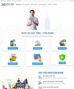 Theme WordPress dịch vụ vay tiền 02