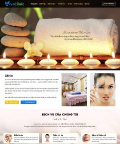 Theme WordPress nha khoa, thẩm mỹ viện 02