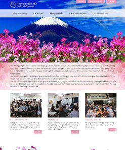 Theme WordPress công ty xuất khẩu lao động 06