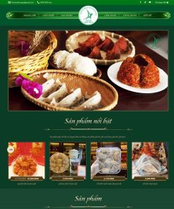 Theme WordPress yến sào 02