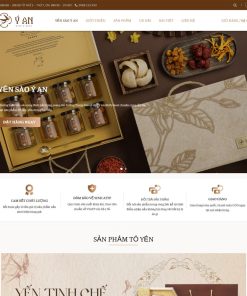 Theme WordPress yến sào 03