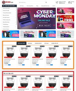 Theme WordPress Shop bán camera 05