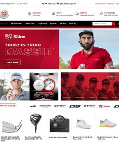 Theme WordPress bán phụ kiện chơi Golf