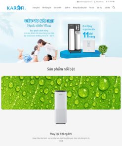 Theme WordPress bán máy lọc nước 03