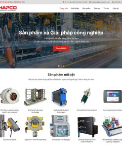 Theme WordPress nhà cung cấp thiết bị cơ khí