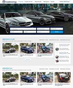 Theme WordPress bán xe ô tô