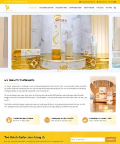 Theme WordPress mỹ phẩm 17