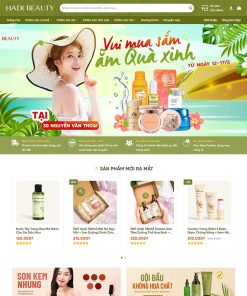 Theme WordPress mỹ phẩm 20