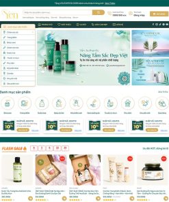 Theme WordPress mỹ phẩm 22