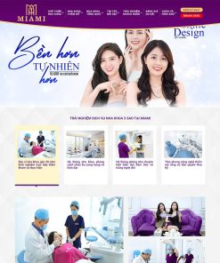 Theme WordPress dịch vụ Nha Khoa 06