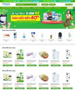 Theme WordPress nhà thuốc 04