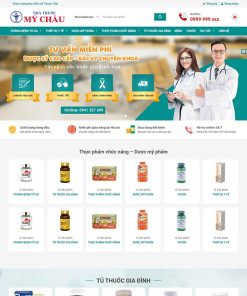 Theme WordPress nhà thuốc 05