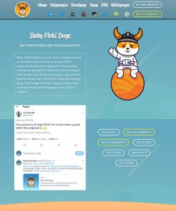 Landing Page giới thiệu Altcoin, Crypto