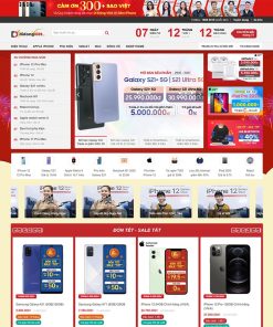 Theme WordPress bán điện thoại Di Động Việt