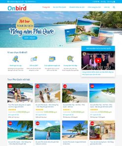 Theme WordPress du lịch 20