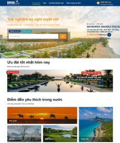 Theme WordPress du lịch 22 (giống ivivu)